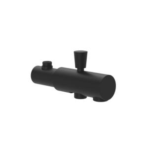 Bath Spout Brass, Black Matt, Svedbergs