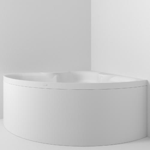 Pite Akryl Badekar 140x140cm Hvid, Svedbergs