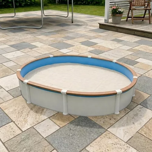 Swim & Fun Bottom Cloth For Oval Pool 490x360cm