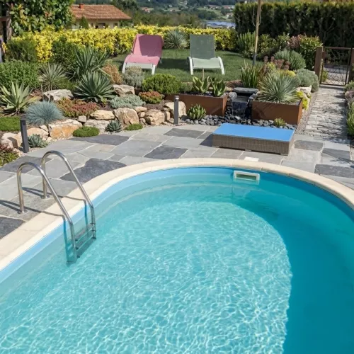 Swim & Fun Nedgravet Pool 500x300x120cm Oval