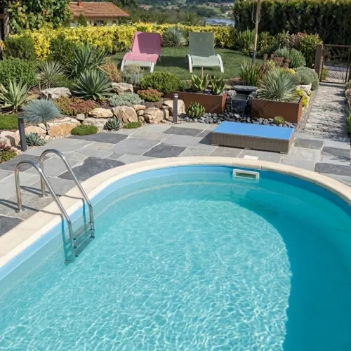 Swim & Fun Nedgravet Pool 600x320x120cm Oval
