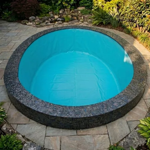 Swim & Fun Liner Hanging 0.75mm Poolliner For Inground 500x300x150cm Oval Pool