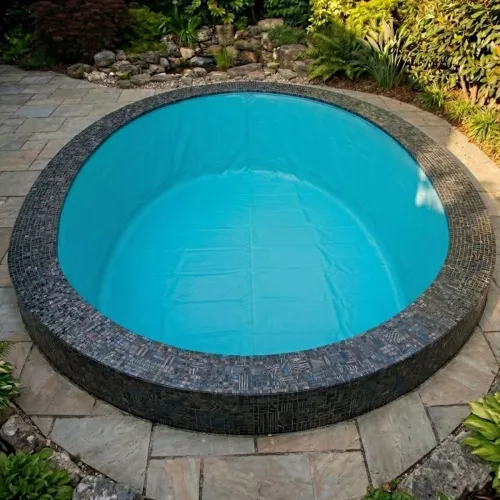 Swim & Fun Liner Hanging 0.75mm Poolliner For Inground 600x320x150cm Oval Pool