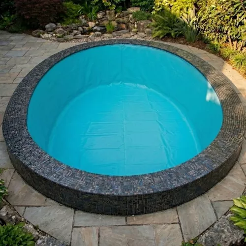 Swim & Fun Liner Hanging 0.6mm Poolliner For Inground 700x320x120cm Oval Pool