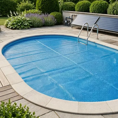Swim & Fun Poolcover Summer 200μm 500x300cm For Oval Pool