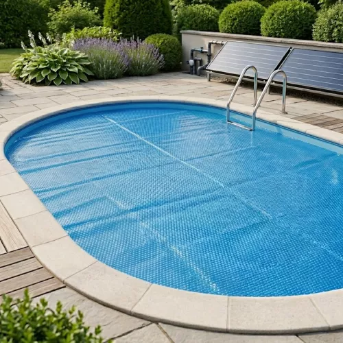 Swim & Fun Poolcover Summer 200μm 610x360cm For Oval Pool