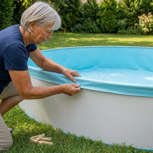 Swim & Fun Poolliner Overlay 0.3mm For Freestanding 350x90cm Round Pool