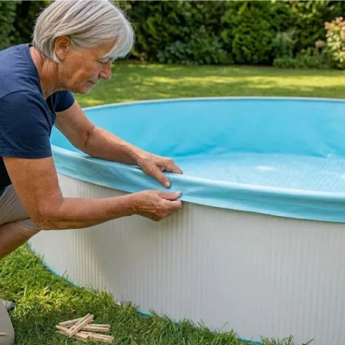 Swim & Fun Poolliner Overlay 0.6mm For Freestanding 550x132cm Round Pool