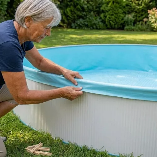 Swim & Fun Poolliner Overlay 0.4mm For Freestanding 550x132cm Round Pool