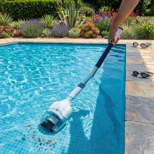 Swim & Fun Spa Og Pool Støvsuger Automatisk Batteridrevet Poolrenser