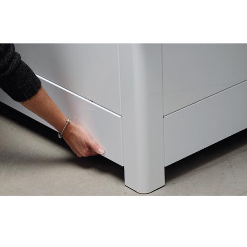 Tilläggsfront Emaljbadkar 150cm Vit, Svedbergs