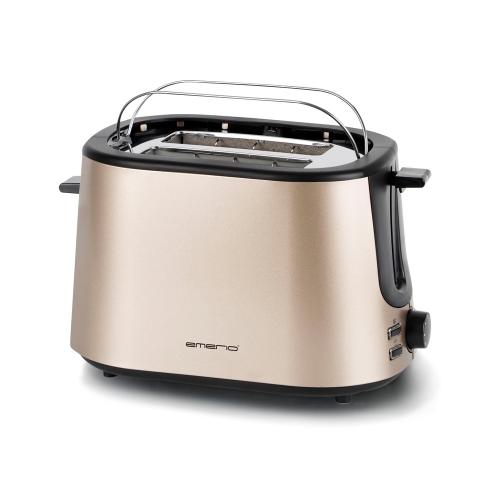 To-Skives Brødrister 1000W Med 7-Risteniveauer Emerio