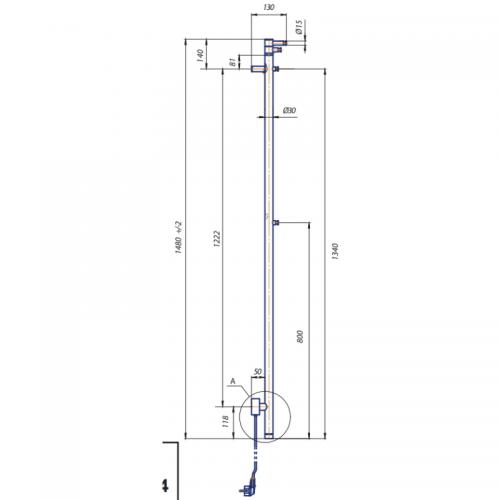 Elektrisk Handdukstork Kriss Uno