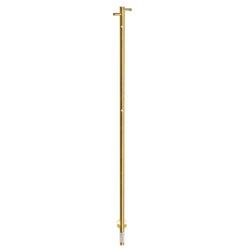 Uno Plus Håndklædetørrer 1480x30mm Guld Rustfrit Stål, Kriss