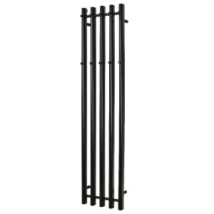 Vega Towel Warmer 1420x332mm, Matt Black, Kriss