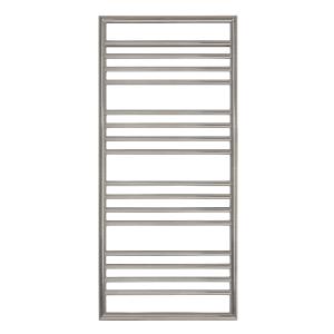 Venus Towel Warmer 1175x500mm, Brushed Stainless Steel, Kriss