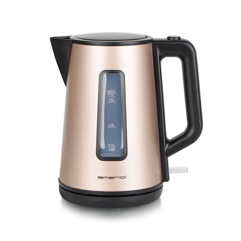 Vattenkokare 2200W 1,7L Guld Emerio