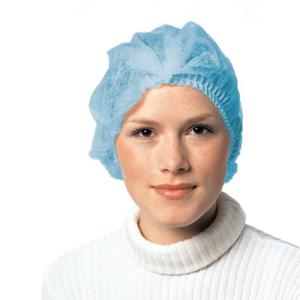 Huvudskydd Hårnät blå, one size 100st/fp