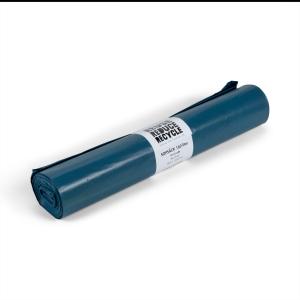 Sopsäck/Grovsäck 160L Blå/svart