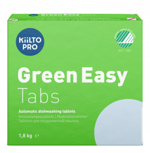 Maskindiskmedel tabletter Kiilto Pro Green Easy Tabs 100st/fp