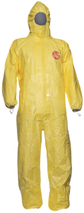 Korttidsoverall Tychem 2000 C - Gul