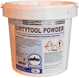 P4 DIRTYTOOL POWDER 5 kg-Karuselltvättmedel