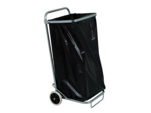 Säckvagn med låsring 125L stål