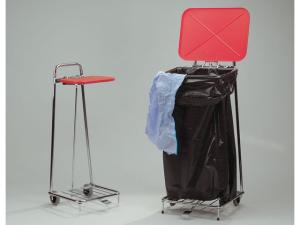 Säckvagn lock/pedal 125L krom