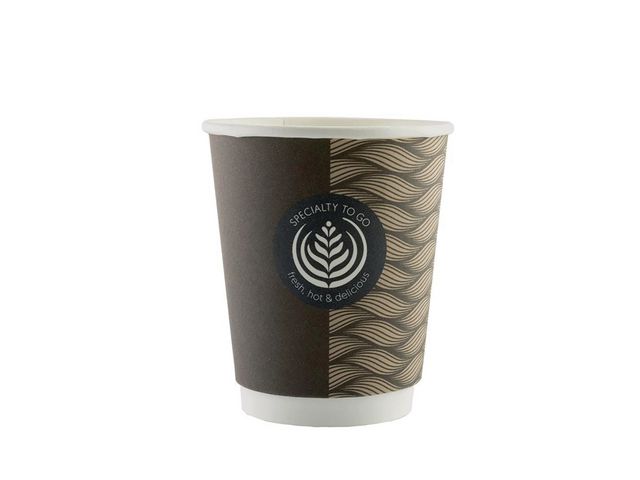Pappersbägare kaffe 25cl 32/fp