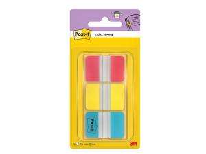 Index POST-IT stark 25,4x38,1r/g/b 66/fp