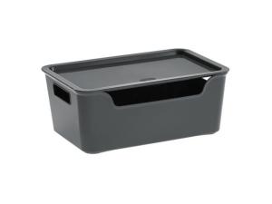 Plastlåda CEP Bella plast 4,22L grå