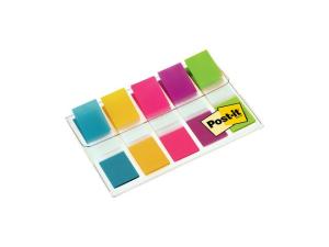 Index POST-IT 11,9x43,1 5-färg 100/fp