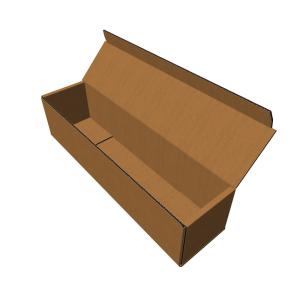 Fyrkanting Papptub AFFISCHLÅDA  1210X100X100MM