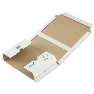 Postomslag WRAP AROUND MASTER'IN WHITE    217X155X10-50MM