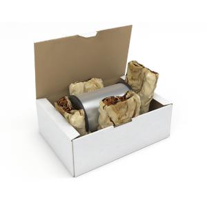 SJÄLVLÅSANDE LÅDA VIT 138X98X96   3mm