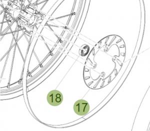 Hjullager Beta pirat