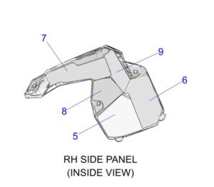 K-Side Panel Rh Foam Polaris