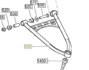 A-Arm BRP övre höger