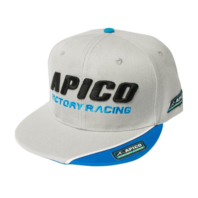 Keps Apico Factory Racing, Grå