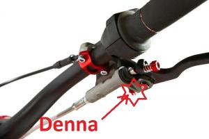 Justerskruv AJP "räckhåll" AJP lilla koppling/broms