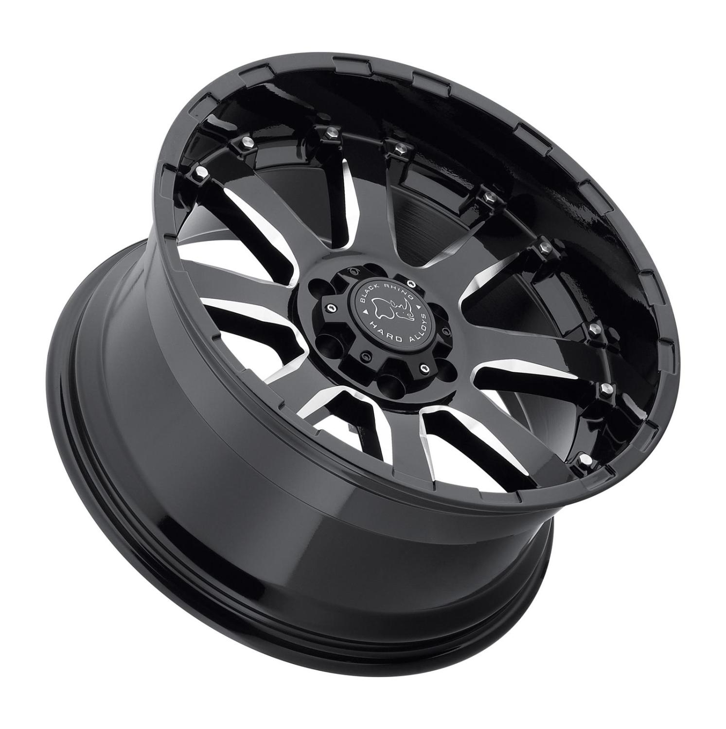 Black Rhino SIERRA 22x10 6x139 -12 112 G-BLK MLD