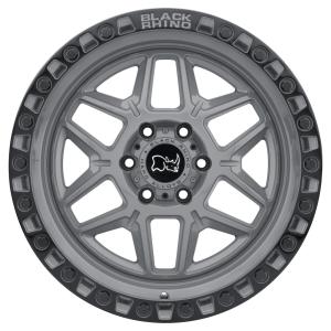 Black Rhino KELSO 17x9 5x127 et0 71 BTL GRY BLK