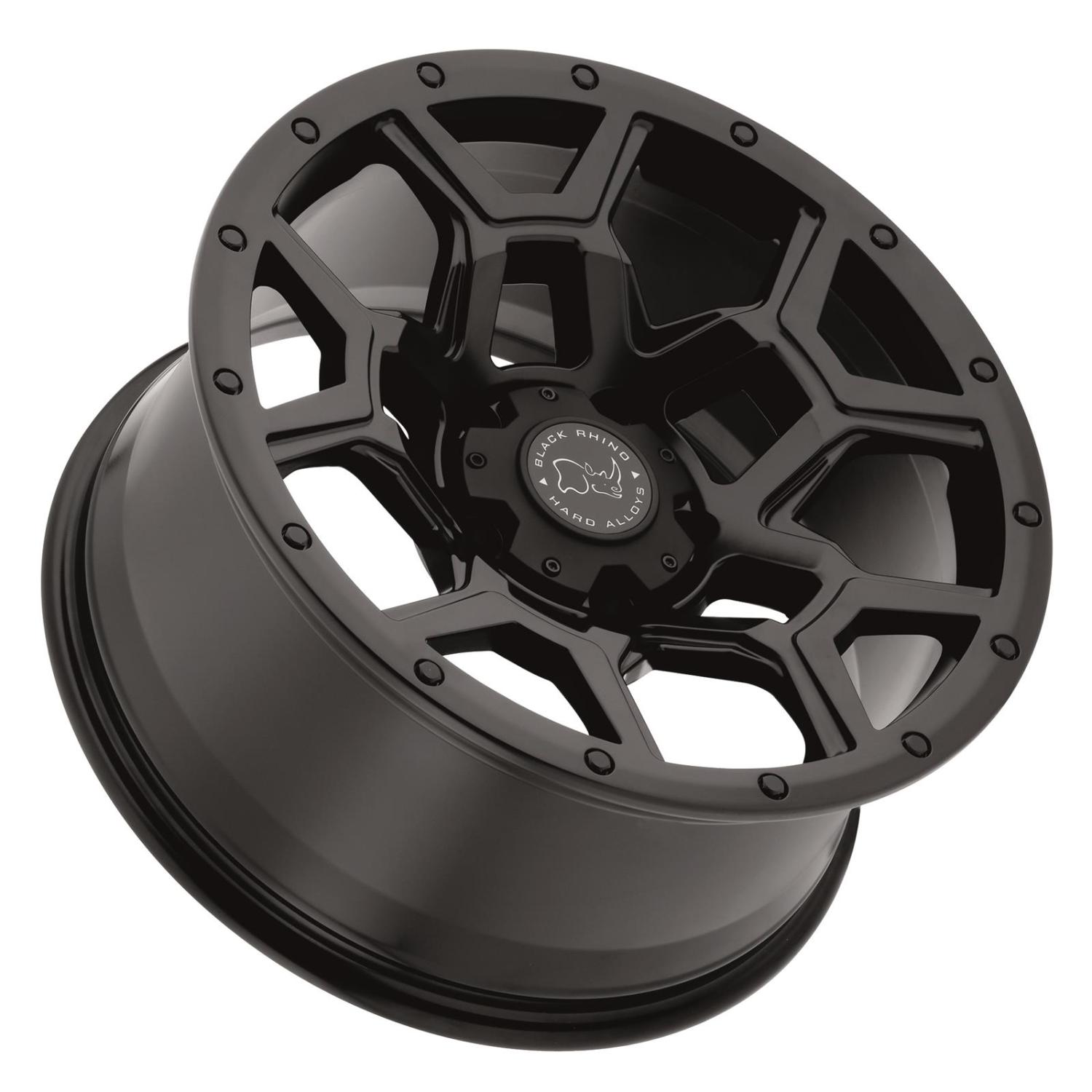 Black Rhino OVERLAND 17x9.5 6x139 -18 112 M-BLK