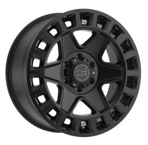 Black Rhino YORK 17x8 6x130 et52 84 Matt svart