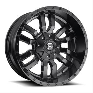 Fuel Off-Road D595 SLEDGE 22x10 6x135 & 6x139.7 106.1 et -18 NBL