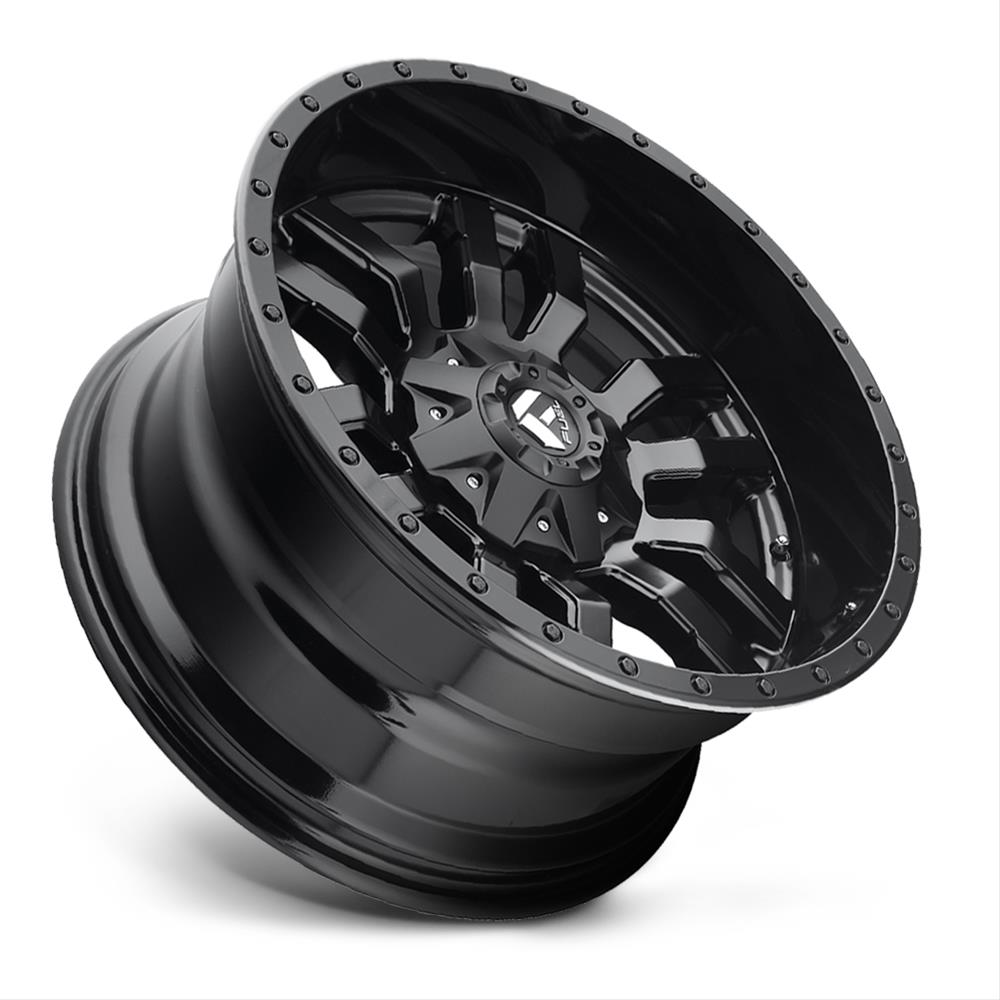 Fuel Off-Road D595 SLEDGE 22x10 6x135 & 6x139.7 106.1 et -18 NBL