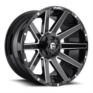 Fuel Off-Road D615 CONTRA 18x9 5x114.3 & 5x127 78.1 NBL et -12