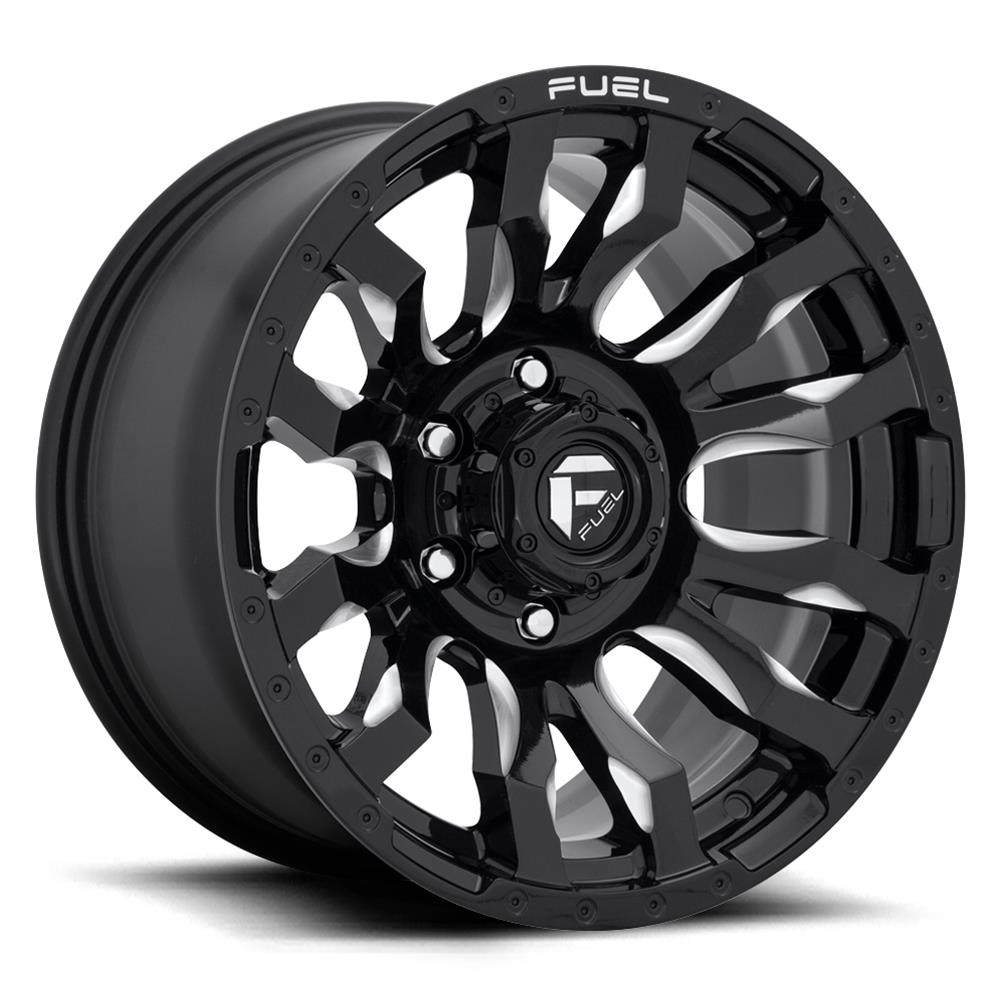 Fuel Off-Road D673 BLITZ 16x8 5x139.7 108 et01 NBL