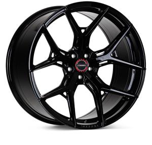 21" Vossen HF-5 Gloss Black Taycan