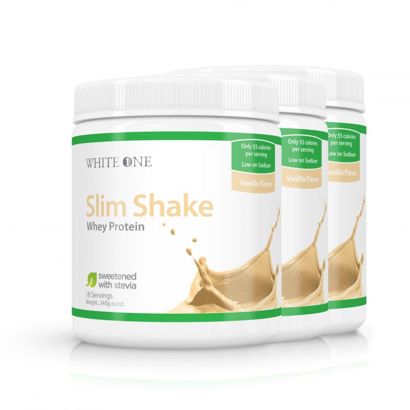 Slim Shake® Protein Pulver - Madagascar Vanilla (3 Burkar)